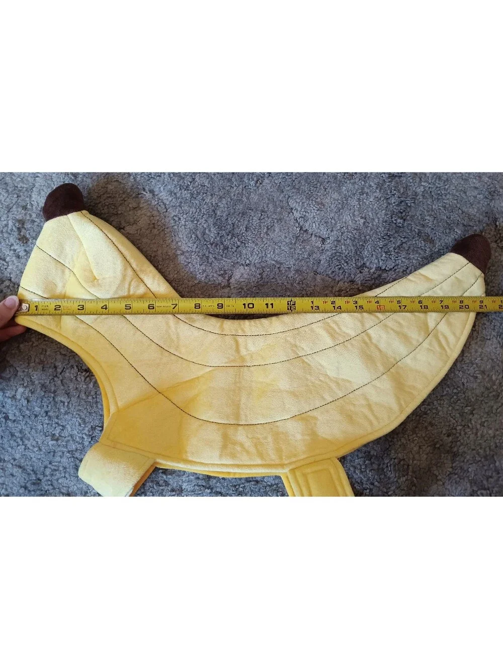 🤎💛 PetCo Bootique Banana Pet Costume Dog Cat Medium Halloween